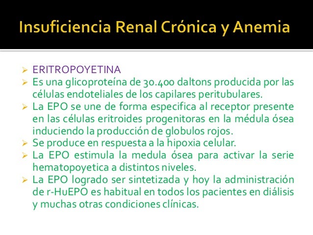 eritropoyetina en irc